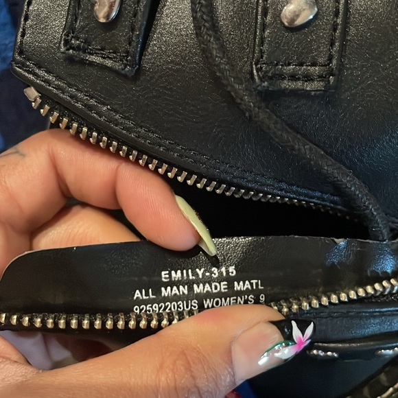 Demonia Emily-315 Black vegan leather 🖤 - Picture 5 of 6